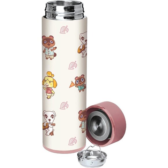 Animal Crossing - 17oz Insulated Stainless Steel - Leak Proof Water Bottle - Picture 2 of 6
